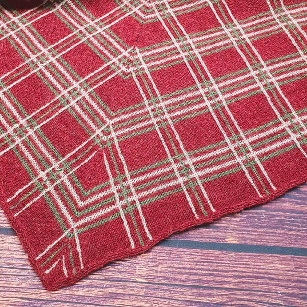 Feinmotorik Pattern Tuch Ode to Scotland Strickanleitung - Feinmotorik (PDF) Lieblingsgarn
