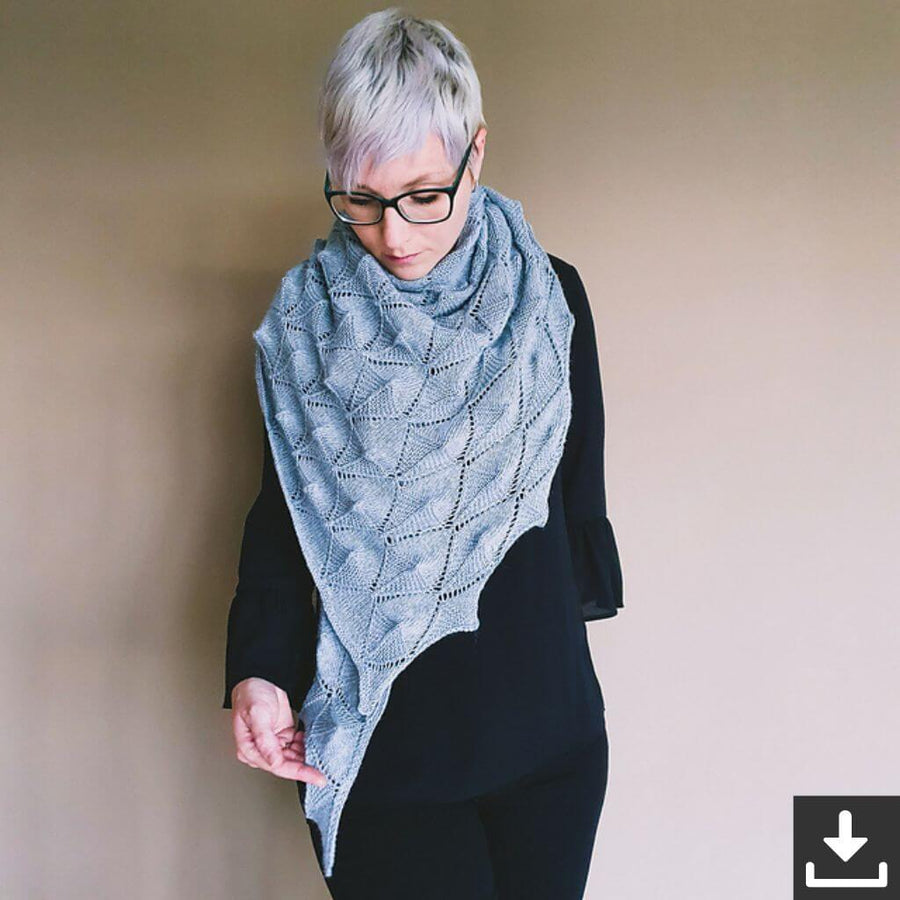 Feinmotorik Pattern Tuch Rough Sea Strickanleitung - Feinmotorik (PDF) Lieblingsgarn