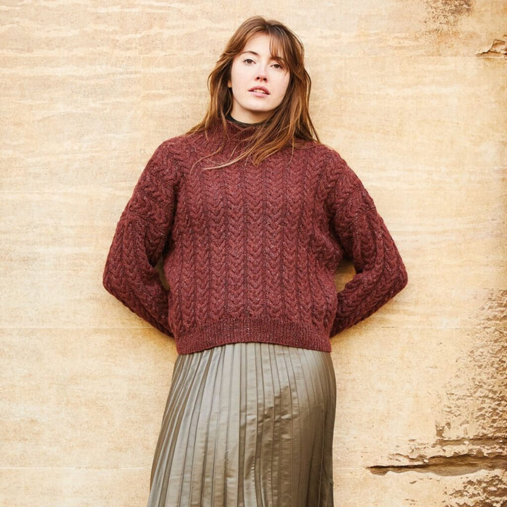 Rowan Felted Tweed Balkan Pullover - Rowan Magazin 74 Lieblingsgarn