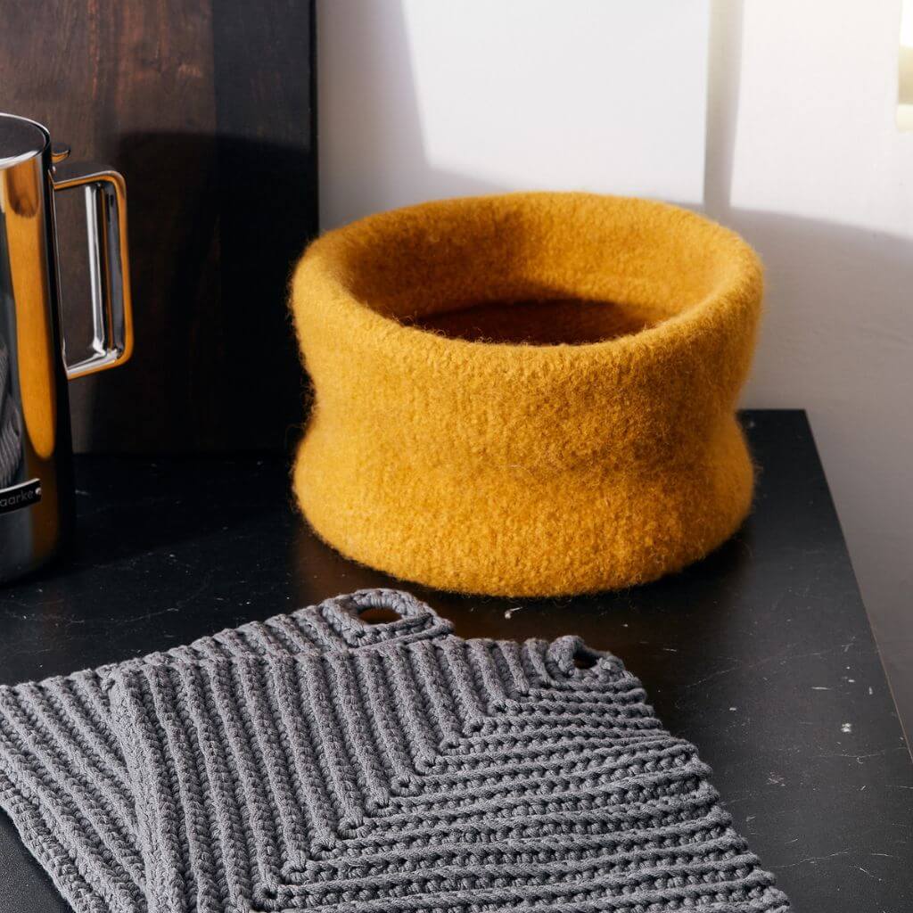Lana Grossa Filz-Körbe Strickanleitung - Lana Grossa (Heft) Lieblingsgarn