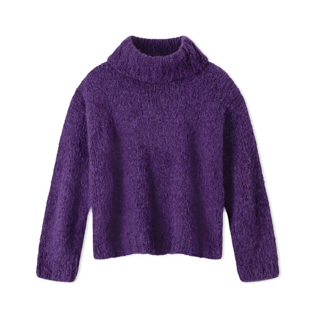 Rollkragenpullover kuschelig Strickanleitung - Lana Grossa (Heft)