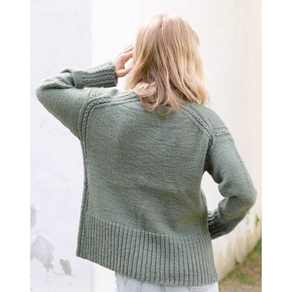 Drops Design Pattern Damen Pullover Forest Mystery Strickanleitung - Drops (PDF) Lieblingsgarn