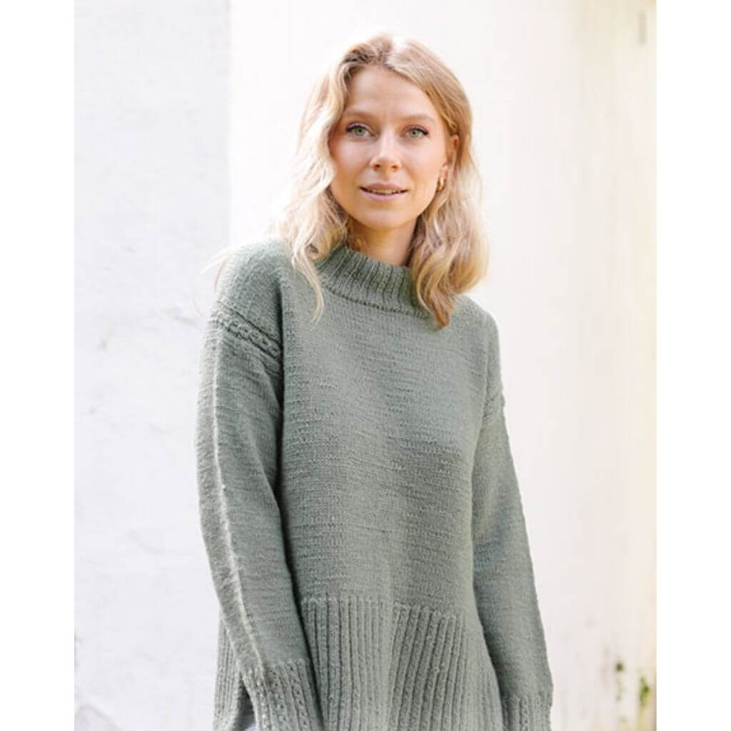 Drops Damen Pullover Forest Mystery Strickanleitung - Drops (PDF) Lieblingsgarn