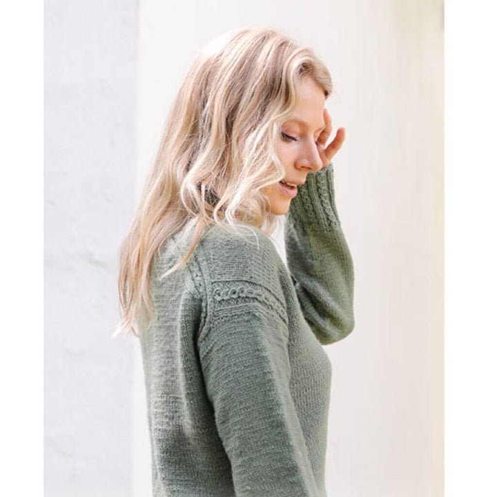 Drops Design Pattern Damen Pullover Forest Mystery Strickanleitung - Drops (PDF) Lieblingsgarn