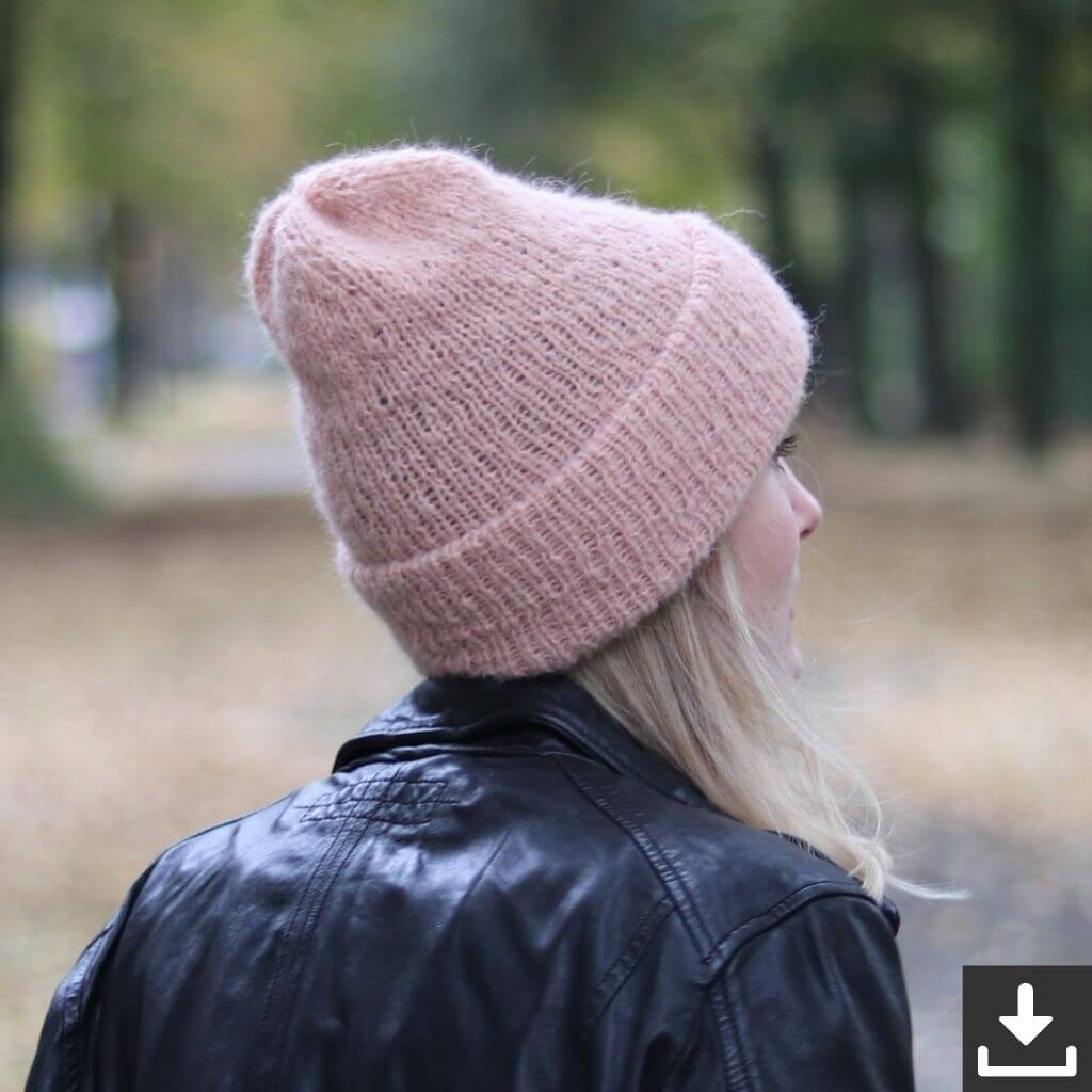 Frau Riedel strickt Mütze EasyPeasy Beanie Strickanleitung - Frau Riedel strickt (PDF) Lieblingsgarn