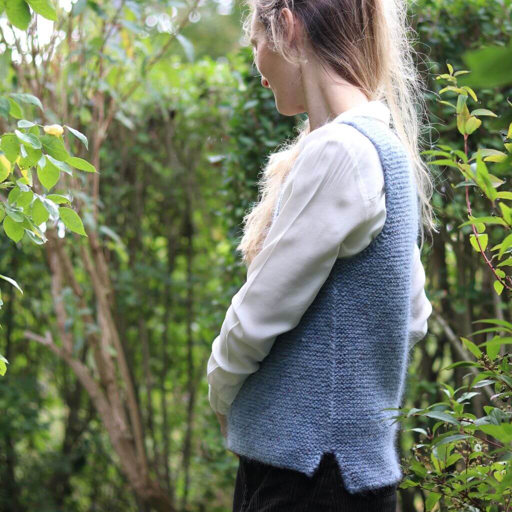 Frau Riedel strickt Pullunder Easypeasy Slipover Maxi Strickanleitung - Frau Riedel strickt (PDF) Lieblingsgarn