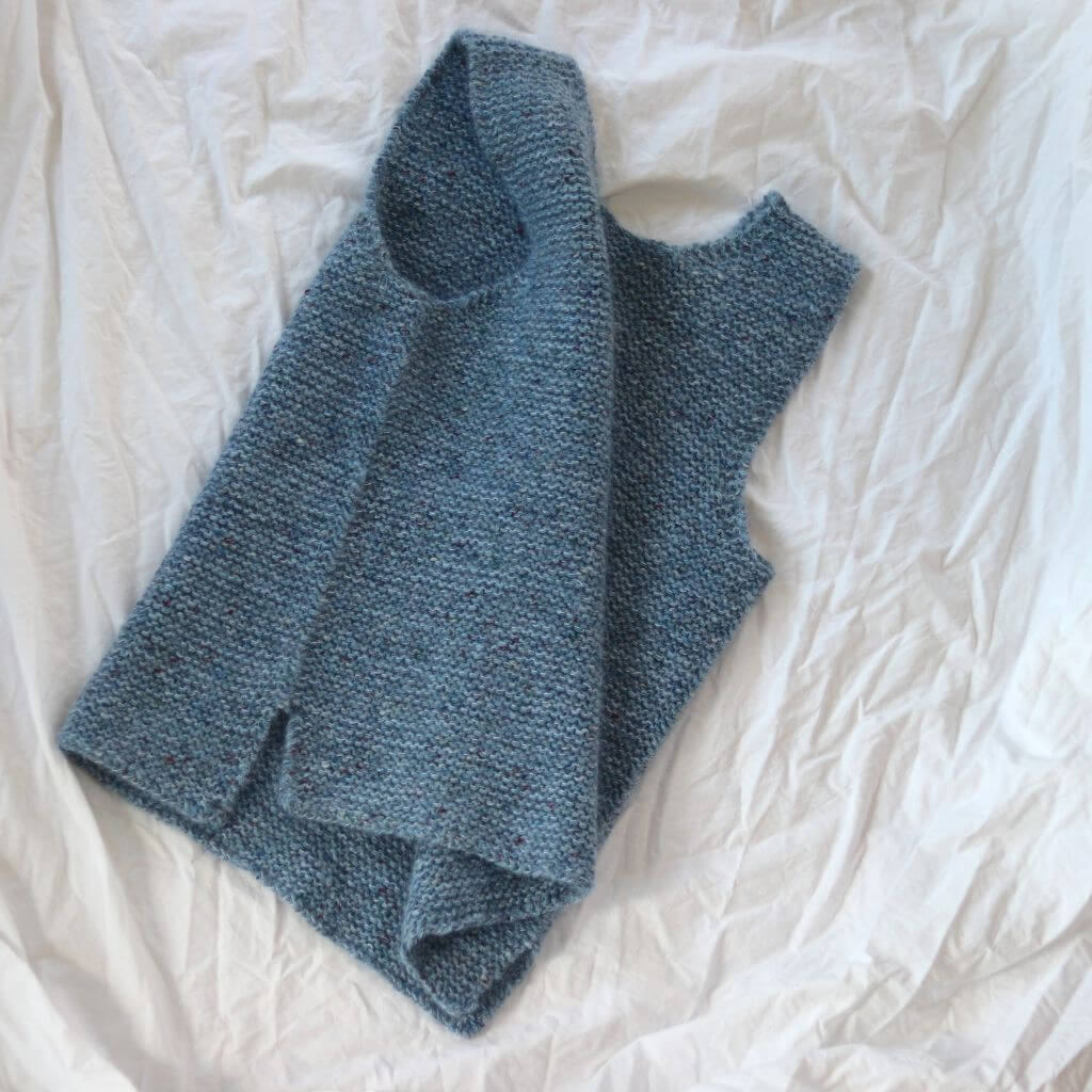 Frau Riedel strickt Pullunder Easypeasy Slipover Maxi Strickanleitung - Frau Riedel strickt (PDF) Lieblingsgarn