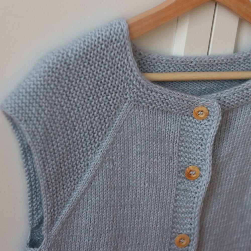 Frau Riedel strickt Garda Vest Maxi Strickanleitung - Frau Riedel strickt (PDF) Lieblingsgarn