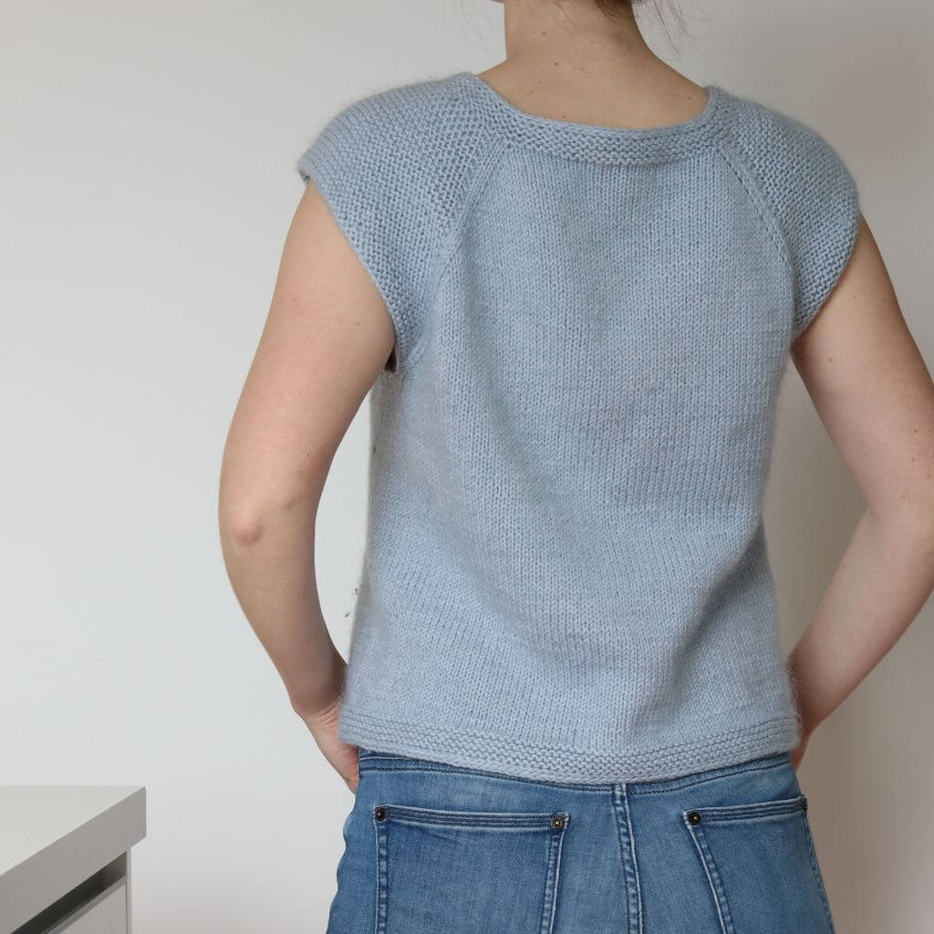 Frau Riedel strickt Garda Vest Maxi Strickanleitung - Frau Riedel strickt (PDF) Lieblingsgarn