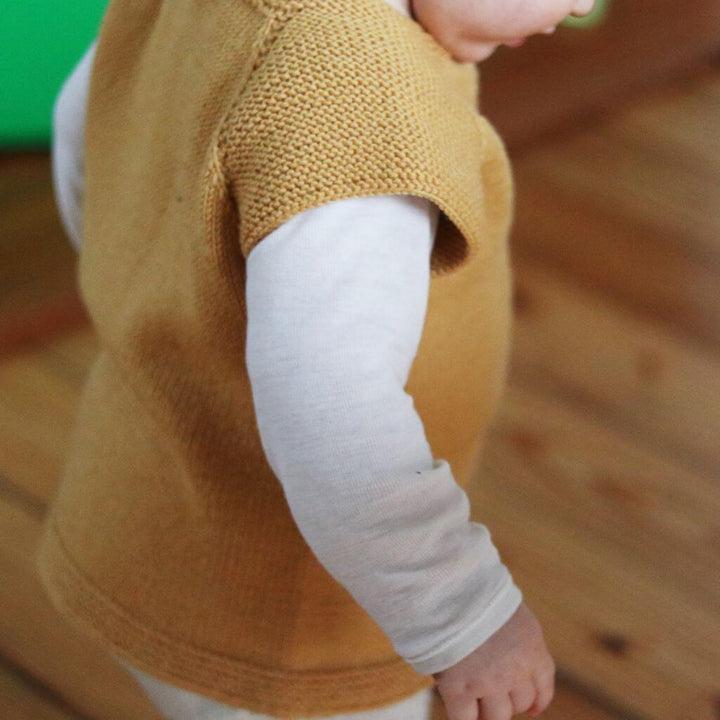 Frau Riedel strickt Garda Vest Mini Strickanleitung - Frau Riedel strickt (PDF) Lieblingsgarn