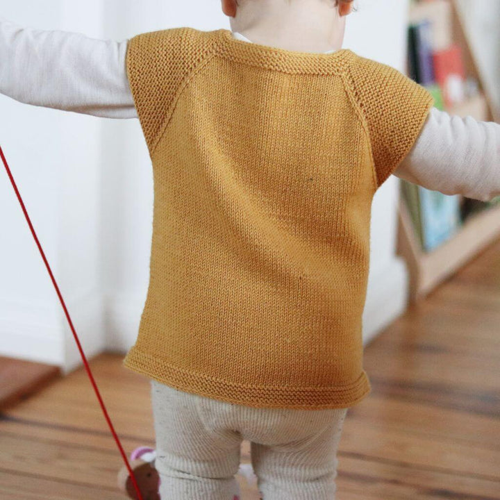 Frau Riedel strickt Garda Vest Mini Strickanleitung - Frau Riedel strickt (PDF) Lieblingsgarn