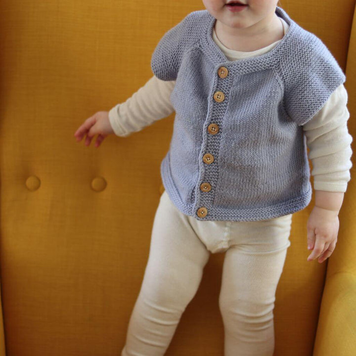 Frau Riedel strickt Garda Vest Mini Strickanleitung - Frau Riedel strickt (PDF) Lieblingsgarn