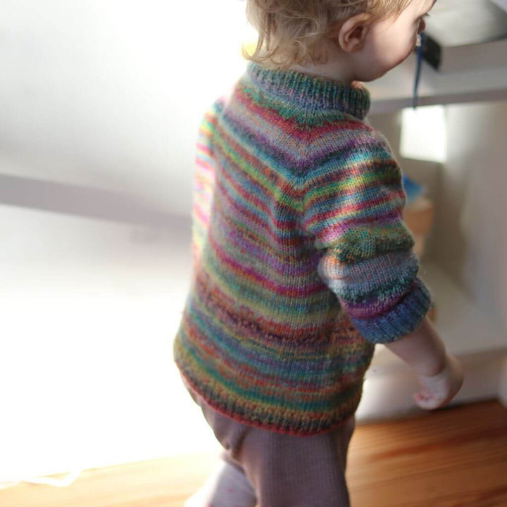 Frau Riedel strickt Happy Sweater Mini Strickanleitung - Frau Riedel strickt (PDF) Lieblingsgarn