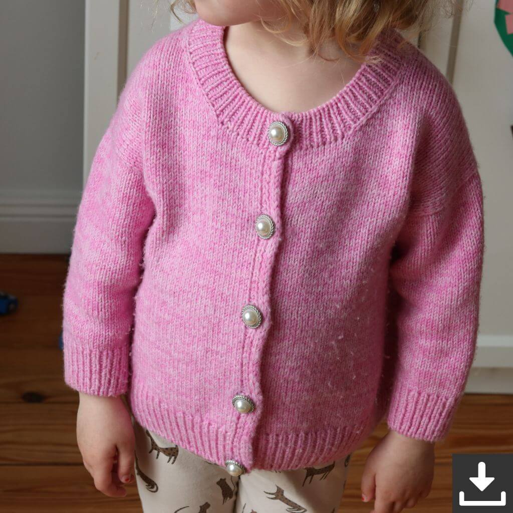 Frau Riedel strickt Pattern Magdalenas Cardigan Strickanleitung - Frau Riedel strickt (PDF) Lieblingsgarn