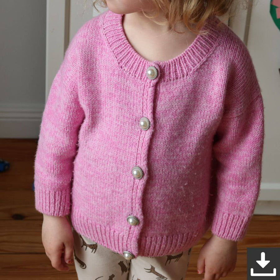 Frau Riedel strickt Pattern Magdalenas Cardigan Strickanleitung - Frau Riedel strickt (PDF) Lieblingsgarn