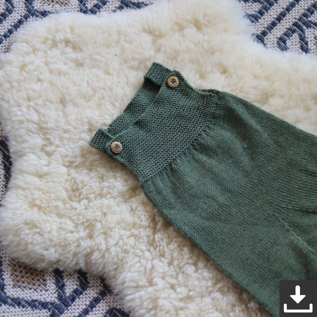 Frau Riedel strickt Nuris Strampler Strickanleitung - Frau Riedel strickt (PDF) Lieblingsgarn