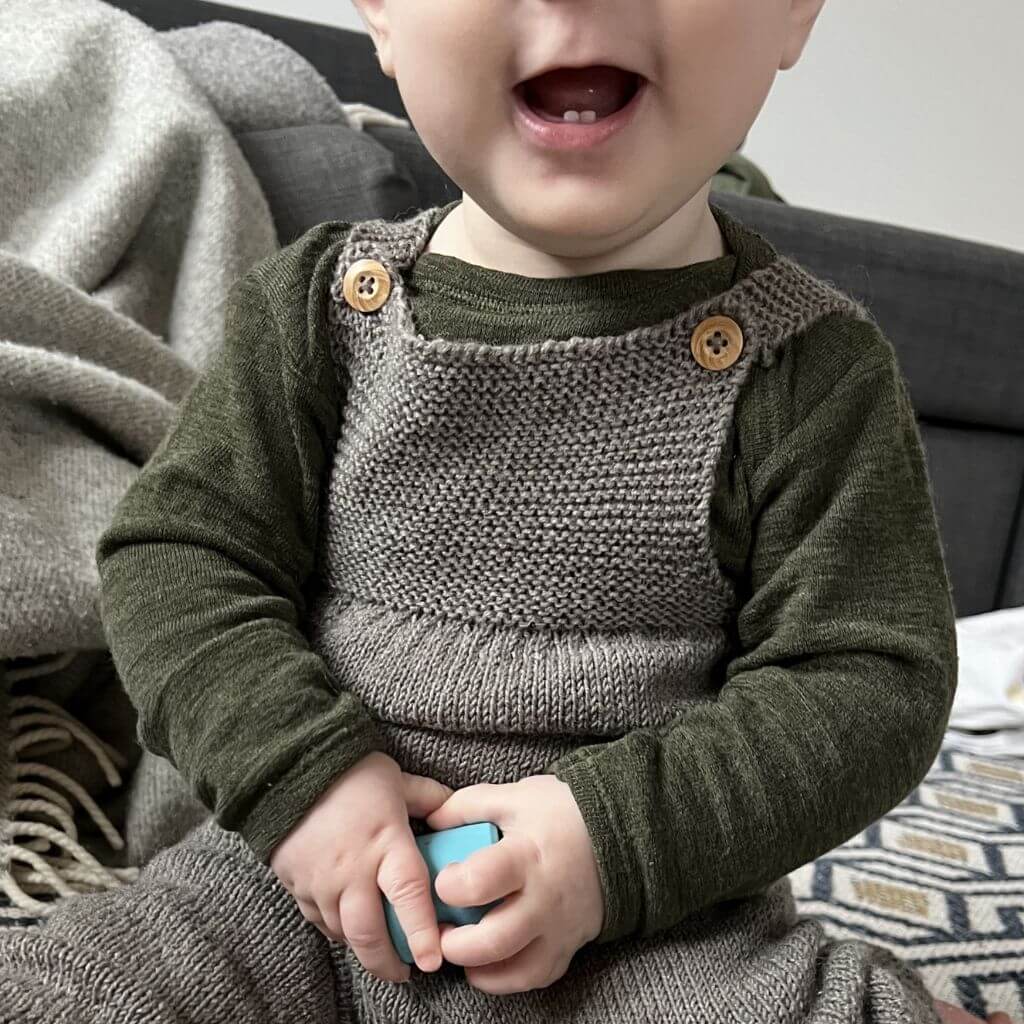 Frau Riedel strickt Nuris Strampler Strickanleitung - Frau Riedel strickt (PDF) Lieblingsgarn