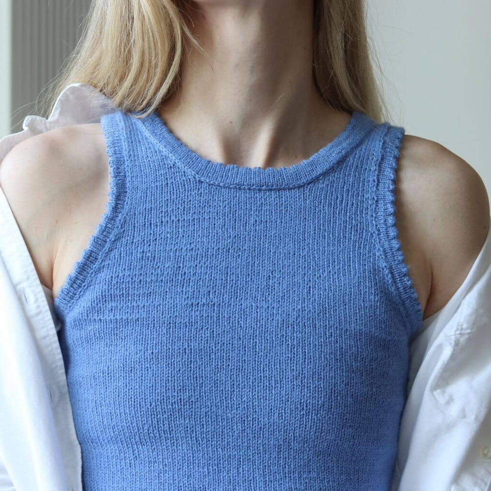 Frau Riedel strickt Pattern Petaline Top Strickanleitung - Frau Riedel strickt (PDF) Lieblingsgarn