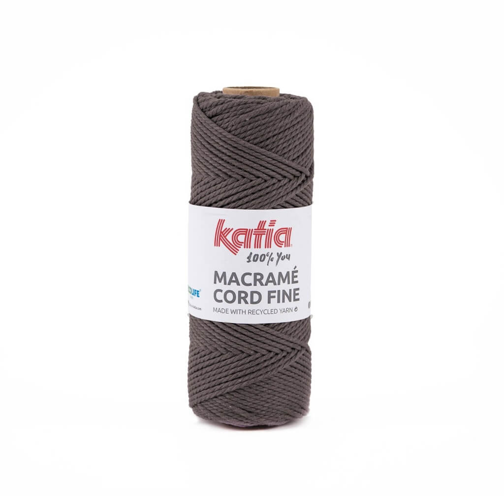 Katia 204 - Vison Katia Macramé Cord Fine 2,5 mm Lieblingsgarn