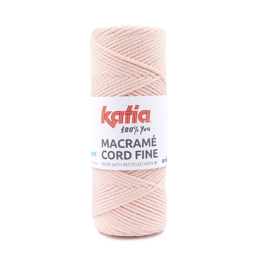 Katia 217 - Salmon Claro Katia Macramé Cord Fine 2,5 mm Lieblingsgarn