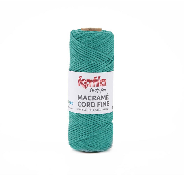 Katia 211 - Turquesa Katia Macramé Cord Fine 2,5 mm Lieblingsgarn