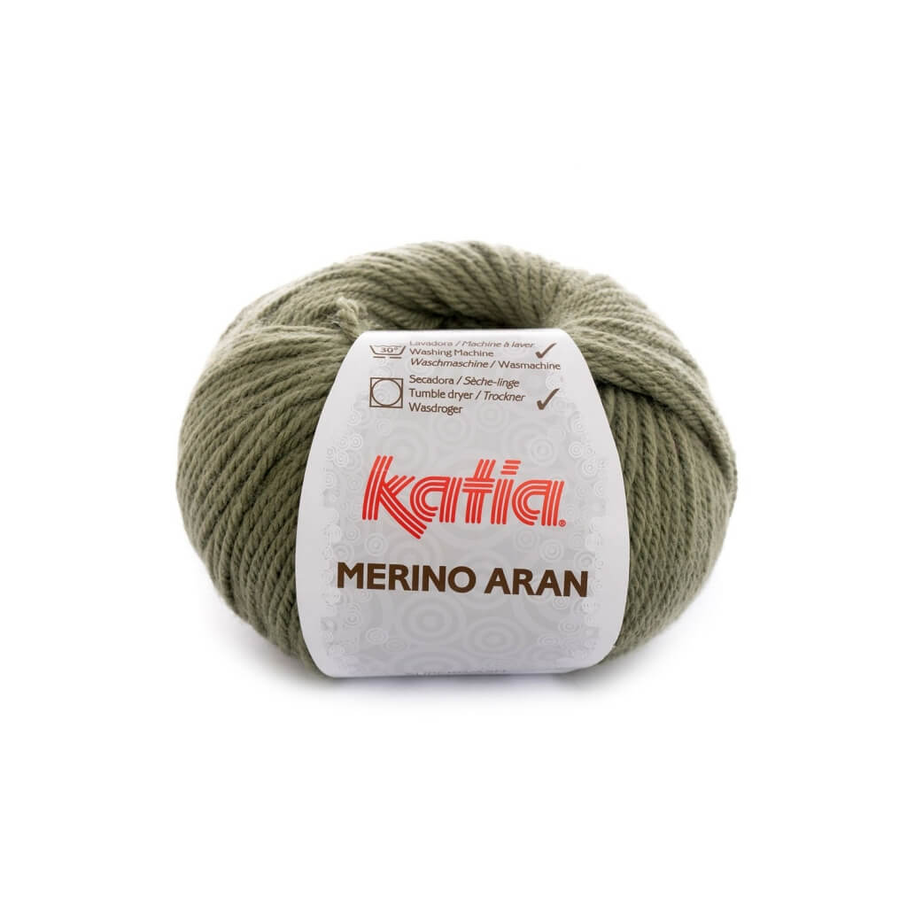 Katia 81-Khaki Katia Merino Aran Lieblingsgarn