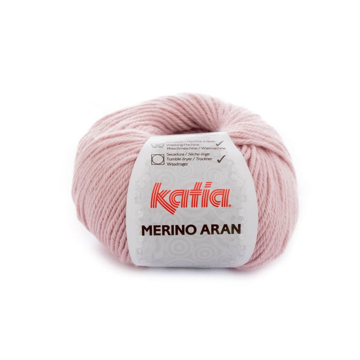 Katia 53-Mittelrosé Katia Merino Aran Lieblingsgarn