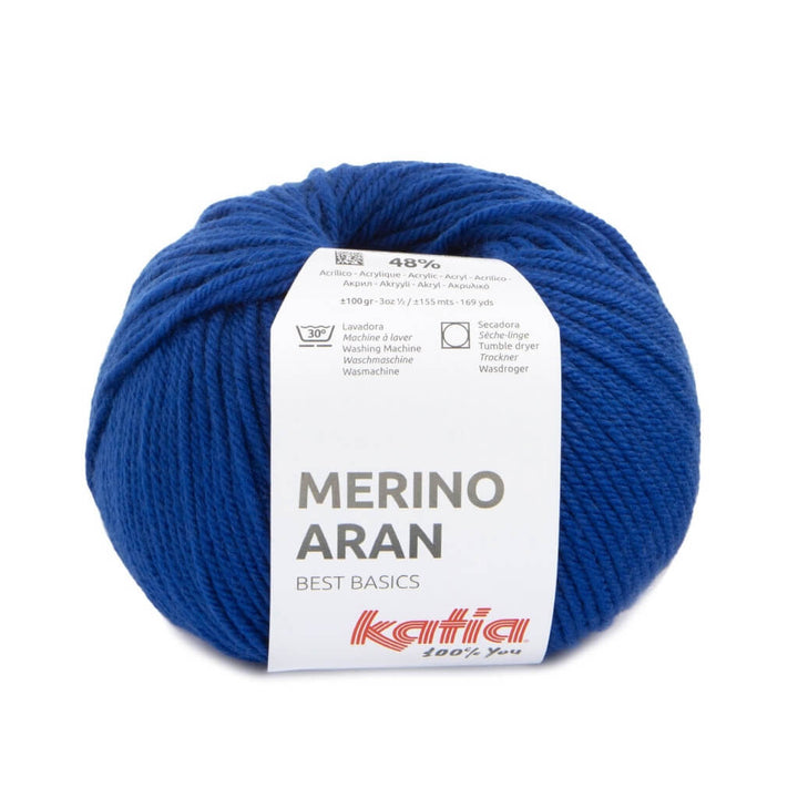 Katia 99-Ultramarinblau Katia Merino Aran Lieblingsgarn