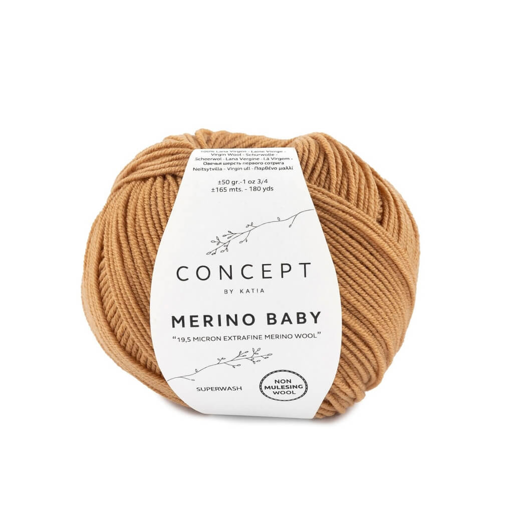 Katia 99-Camel Katia Merino Baby Lieblingsgarn