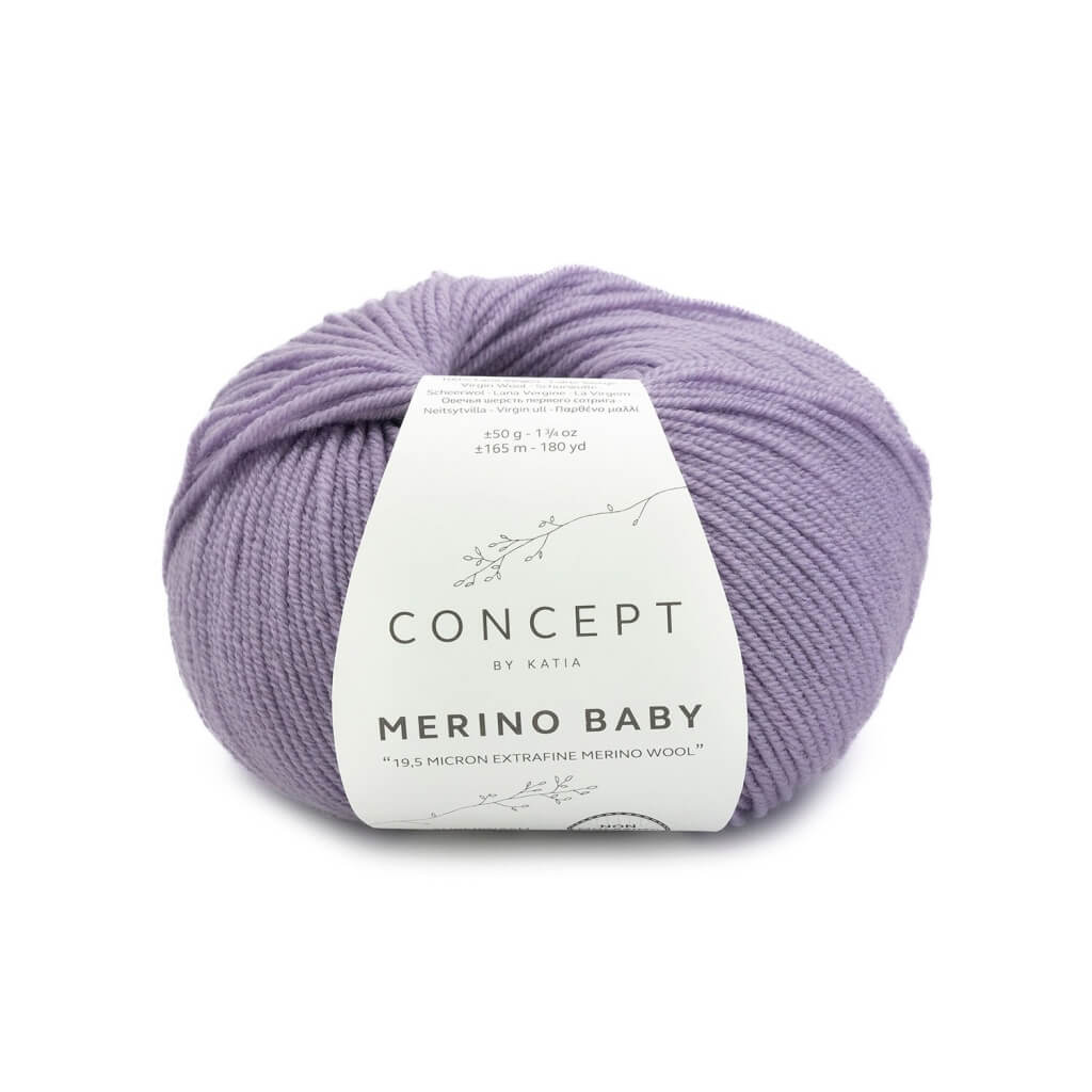 Katia 158-Lavendel Katia Merino Baby Lieblingsgarn