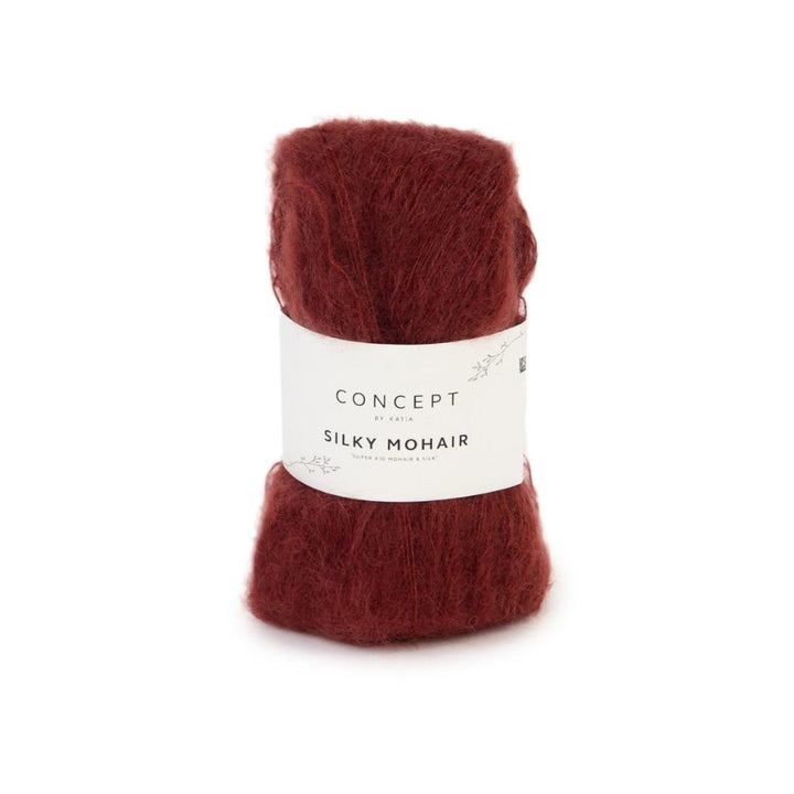 Katia 0113 - Bordeauxviolett Katia Silky Mohair Lieblingsgarn