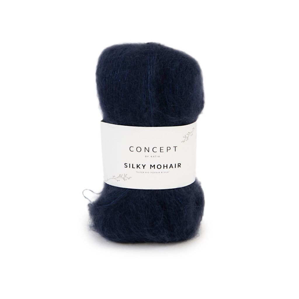Katia 0107 - Nachtblau Katia Silky Mohair Lieblingsgarn