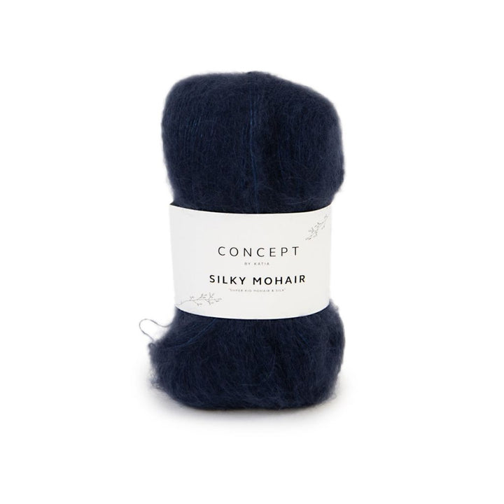 Katia 0107 - Nachtblau Katia Silky Mohair Lieblingsgarn