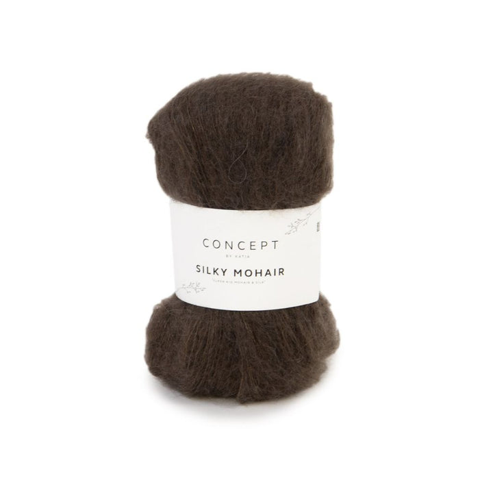 Katia 0100 - Nerz Katia Silky Mohair Lieblingsgarn