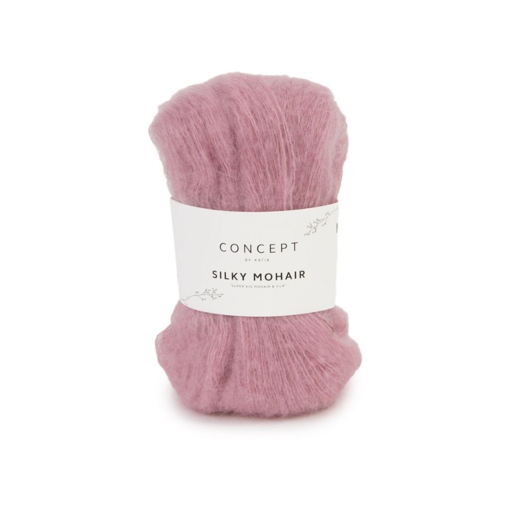 Katia 0117 - Rosé Katia Silky Mohair Lieblingsgarn