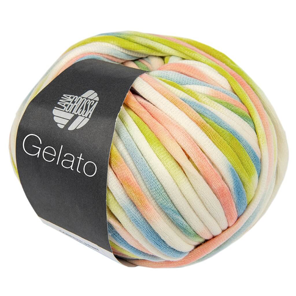 Lana Grossa Stricken & Häkeln 13 - Dunkel-/Hellgrau/Weiß/Mint Lana Grossa Gelato Lieblingsgarn