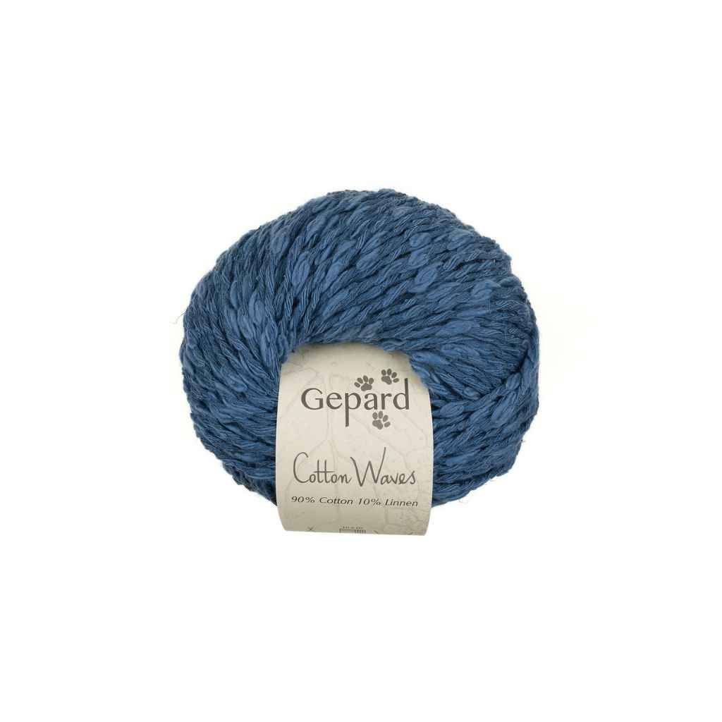 Gepard 750 - Denim Blue Gepard CottonWaves Lieblingsgarn
