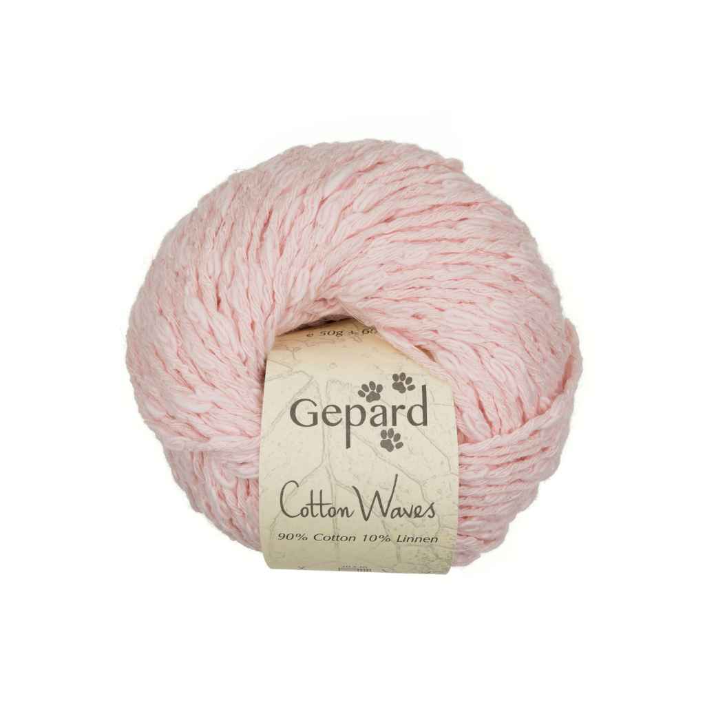 Gepard 412 - Cloud Pink Gepard CottonWaves Lieblingsgarn