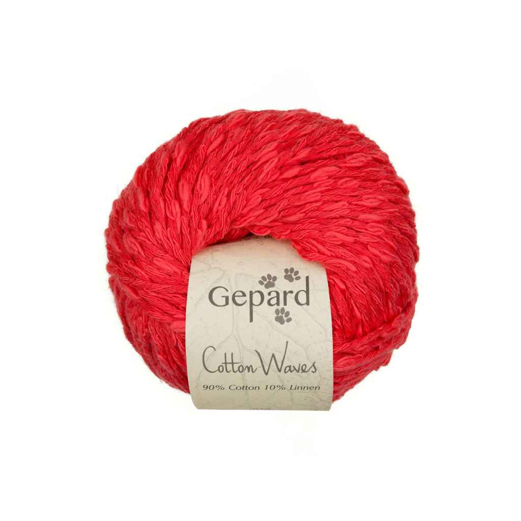 Gepard 325 - Red Gepard CottonWaves Lieblingsgarn