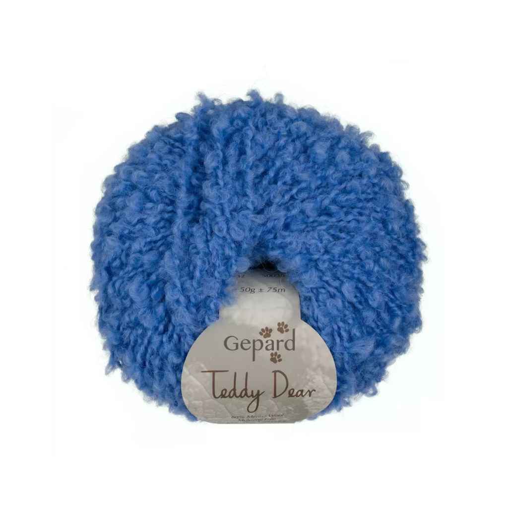 Gepard 732 – Bright Blue Gepard Teddy Dear Lieblingsgarn