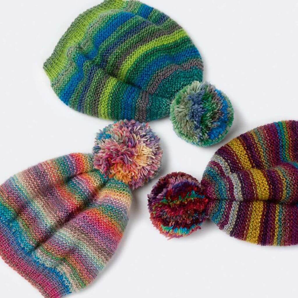 Lang Yarns Pattern Gestreifte Mütze Strickanleitung - Lang Yarns (PDF) Lieblingsgarn