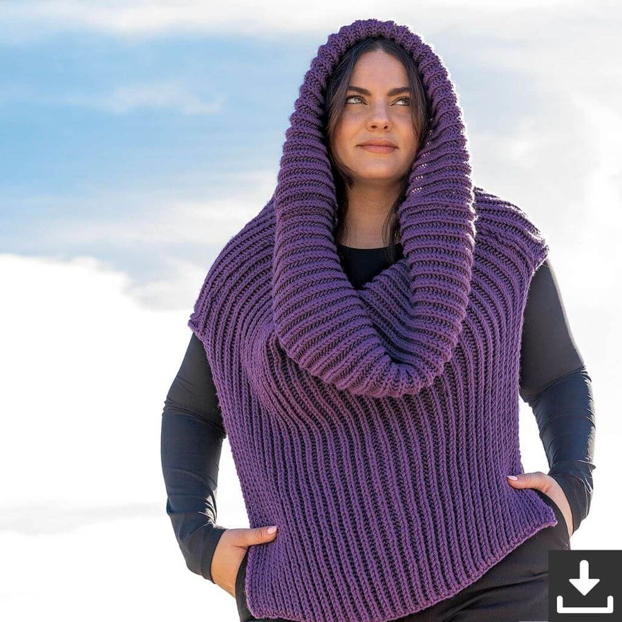 Katia Maxi Snood Strickanleitung - Katia (PDF) Lieblingsgarn