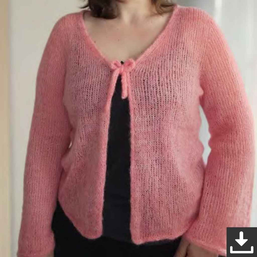 Miene Knits Pattern Glowhush Cardigan Strickanleitung - Miene Knits (PDF) Lieblingsgarn