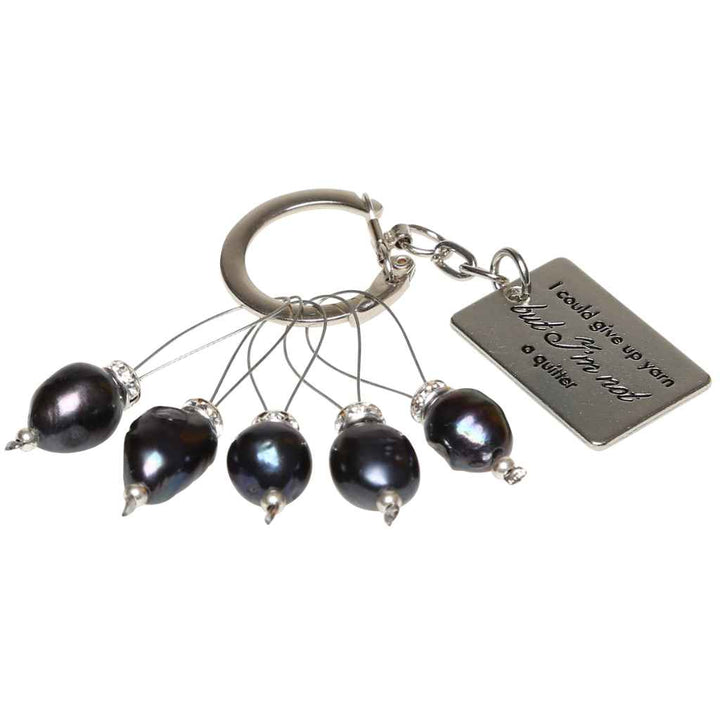 Go Handmade Black Go Handmade Machenmarkierer mit Perlen Lieblingsgarn
