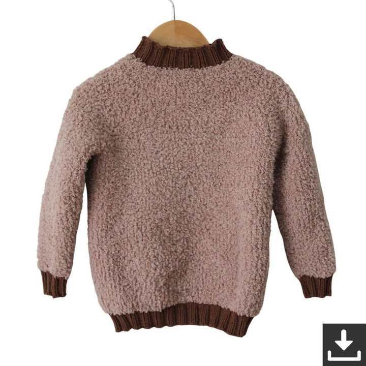 Sweater Kim Kids Strickanleitung - Go Handmade (PDF)