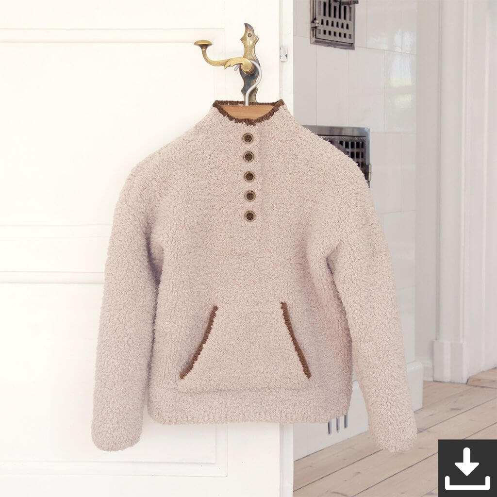 Sweater Louie Kids Strickanleitung - Go Handmade (PDF)