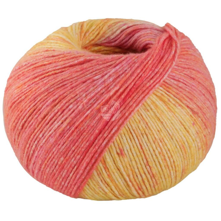 Lana Grossa 2031 - Orange/Lachsrosa/Pink/Hell-/Sonnengelb Lana Grossa Gomitolo Mambo Lieblingsgarn