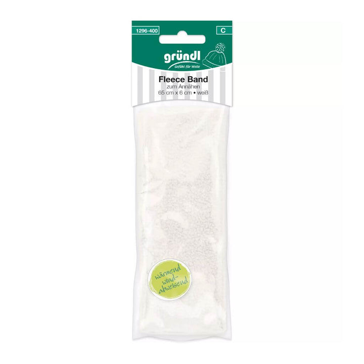 Gründl Natur Gründl Fleece Band 65 cm x 6 cm Lieblingsgarn