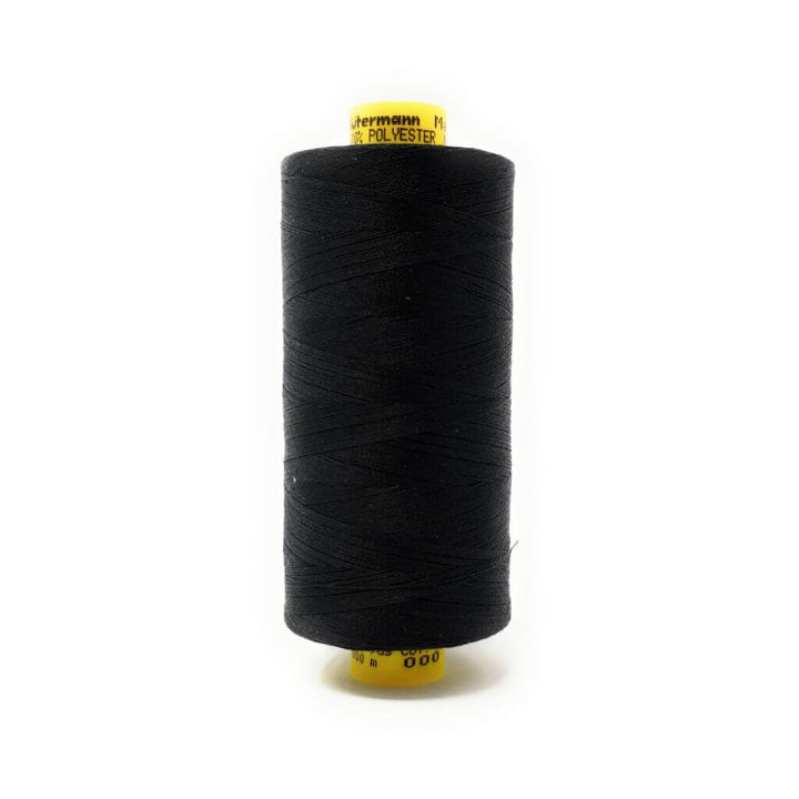Gütermann Schwarz / 1 Gütermann Mara 120 Allesnäher 1000 m Lieblingsgarn