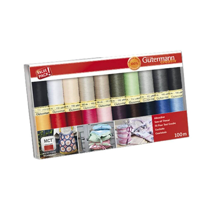 Gütermann Nähgarn Gütermann Nähfaden-Set Allesnäher - 20 Farben Lieblingsgarn